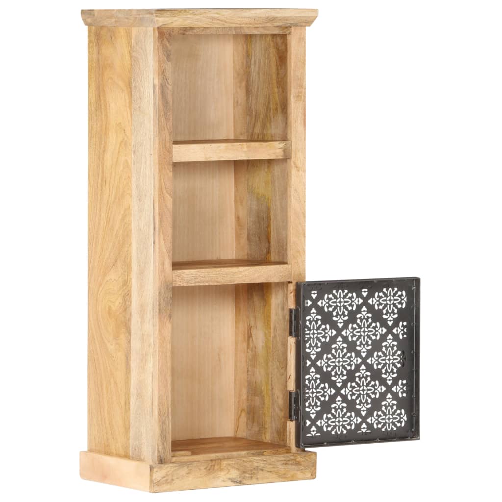 vidaXL Highboard mit Tür 45x32x110 cm Mango Massivholz
