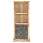 vidaXL Highboard mit Tür 45x32x110 cm Mango Massivholz