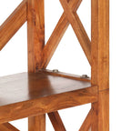 vidaXL Bücherregal 60x30x160 cm Massivholz mit Honigfarbenem Finish