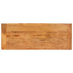 vidaXL Konsolentisch 110x40x76 cm Massivholz mit Honigfarbenem Finish