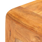 vidaXL Konsolentisch 110x40x76 cm Massivholz mit Honigfarbenem Finish