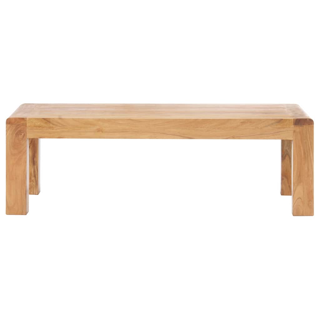 vidaXL Couchtisch 110x60x35 cm Massivholz mit Honigfarbenem Finish