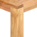 vidaXL Couchtisch 110x60x35 cm Massivholz mit Honigfarbenem Finish