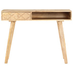vidaXL Schminktisch 100x50x76 cm Mango Massivholz