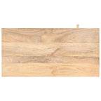 vidaXL Schminktisch 100x50x76 cm Mango Massivholz