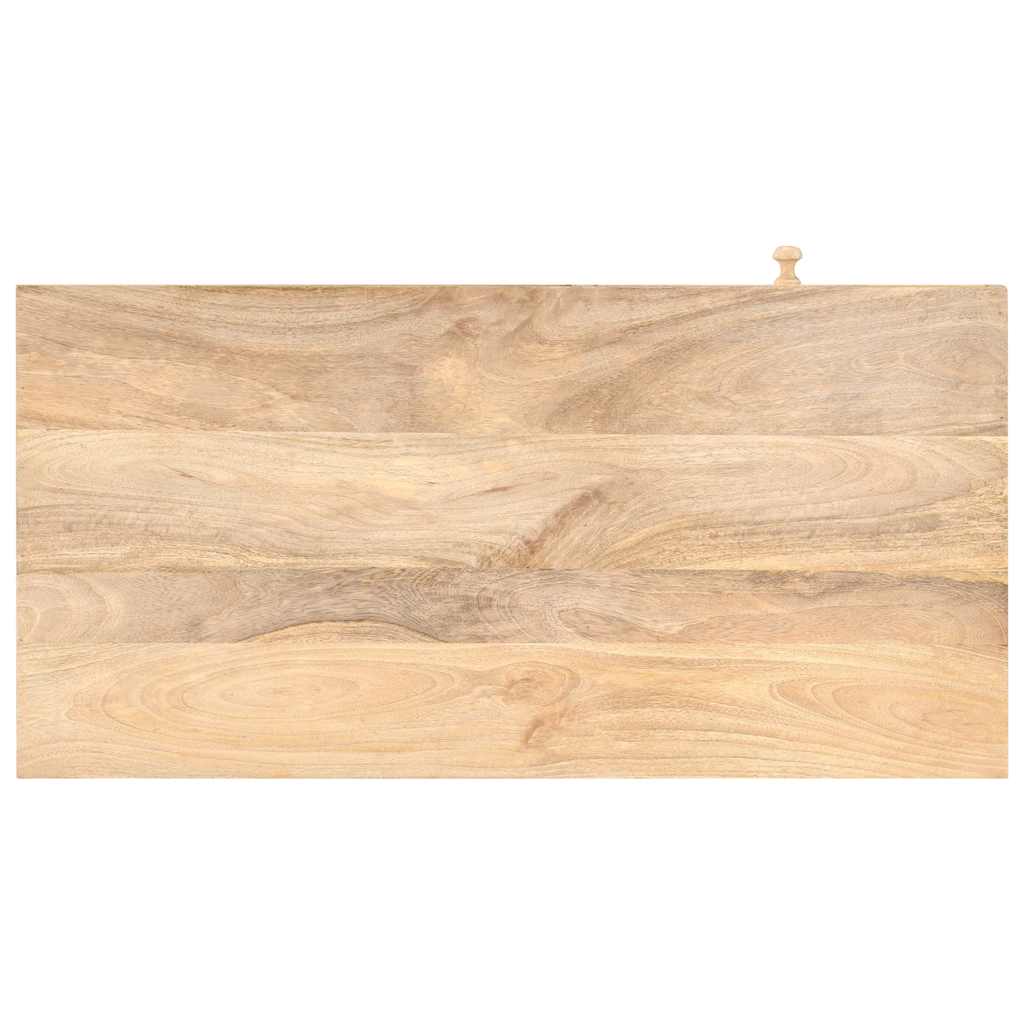 vidaXL Schminktisch 100x50x76 cm Mango Massivholz