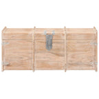 vidaXL Holztruhe 90x40x40 cm Akazie Massivholz