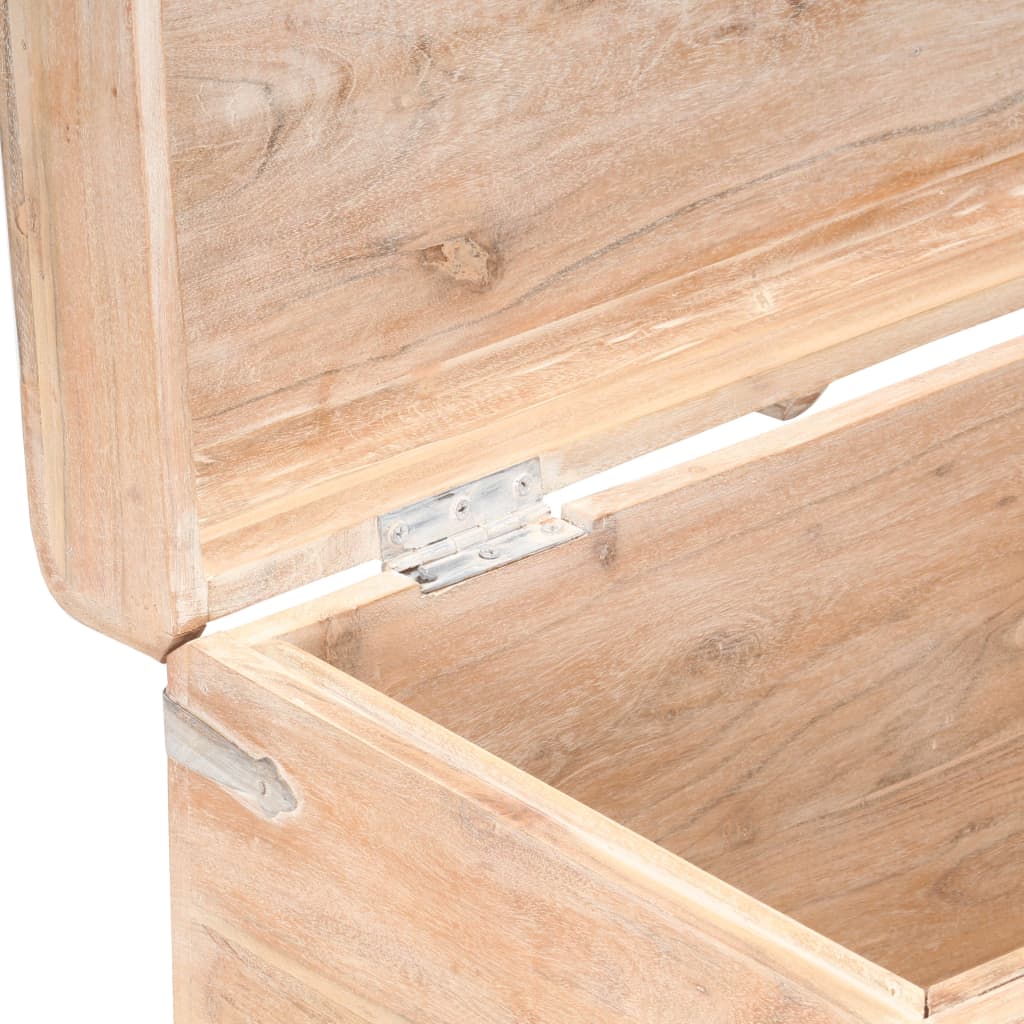vidaXL Holztruhe 90x40x40 cm Akazie Massivholz