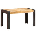 vidaXL Esstisch 180 x 90 x 76 cm Raues Mango-Massivholz
