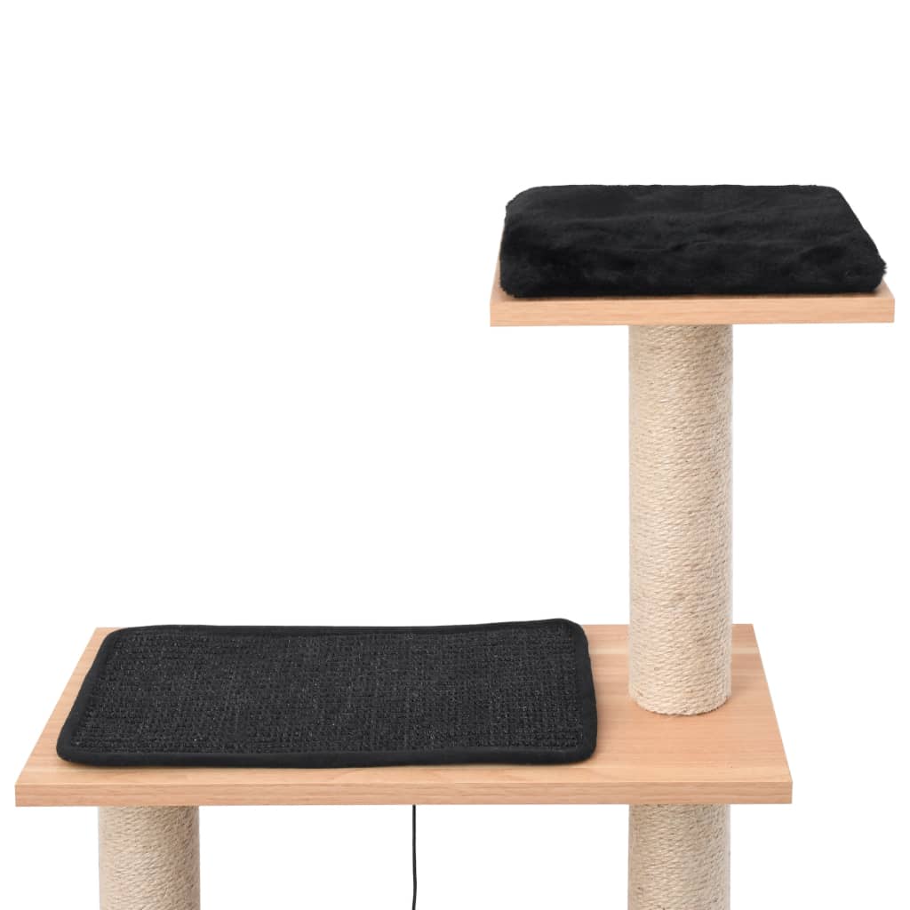 vidaXL Katzen-Kratzbaum mit Sisal-Kratzmatte 123 cm