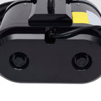 vidaXL Haustiertrockner Doppelmotor Schwarz