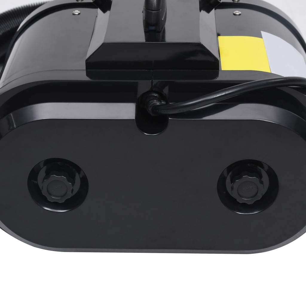 vidaXL Haustiertrockner Doppelmotor Schwarz