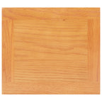 vidaXL Beistelltisch 27x24x55 cm Eiche Massivholz