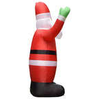 vidaXL Aufblasbarer Weihnachtsmann mit LEDs Weihnachtsdeko IP44 4,5 m