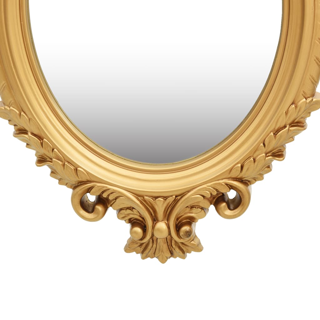vidaXL Wandspiegel im Schloss-Stil 56x76 cm Golden