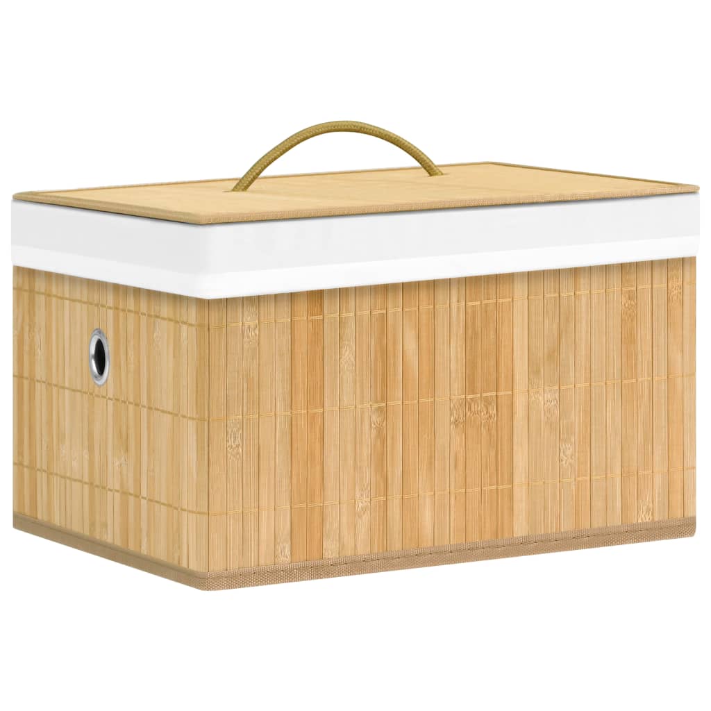 vidaXL Bambus-Aufbewahrungsboxen 4 Stk.