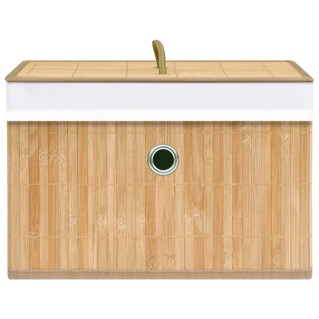 vidaXL Bambus-Aufbewahrungsboxen 4 Stk.