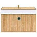 vidaXL Bambus-Aufbewahrungsboxen 4 Stk.