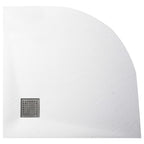 vidaXL Duschtasse SMC Weiß 90x90 cm