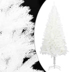 vidaXL Künstlicher Weihnachtsbaum Naturgetreue Nadeln Weiß 90 cm