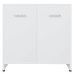 vidaXL Badezimmerschrank Weiß 60x33x61 cm Holzwerkstoff