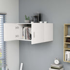 vidaXL Wandschrank Weiß 80 x 39 x 40 cm Holzwerkstoff