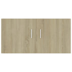 vidaXL Wandschrank Sonoma-Eiche 80x39x40 cm Holzwerkstoff