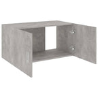 vidaXL Wandschrank Betongrau 80 x 39 x 40 cm Holzwerkstoff
