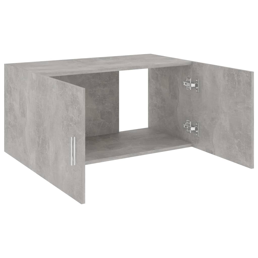 vidaXL Wandschrank Betongrau 80 x 39 x 40 cm Holzwerkstoff