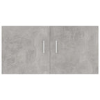 vidaXL Wandschrank Betongrau 80 x 39 x 40 cm Holzwerkstoff