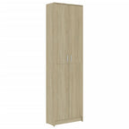 vidaXL Garderobenschrank Sonoma-Eiche 55x25x189 cm Holzwerkstoff