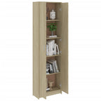 vidaXL Garderobenschrank Sonoma-Eiche 55x25x189 cm Holzwerkstoff