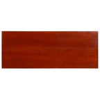 vidaXL Konsolentisch Klassisches Braun 90x30x75 cm Massivholz Mahagoni
