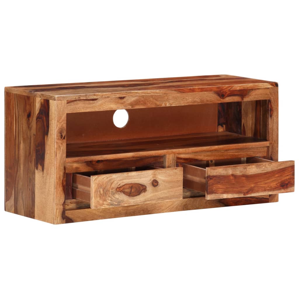vidaXL TV-Schrank 88x30x40 cm Massivholz