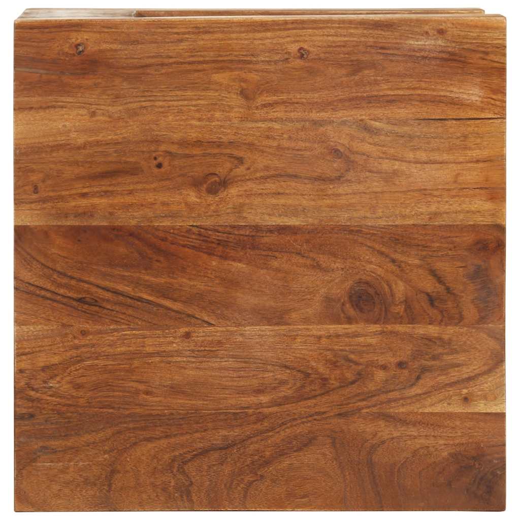 vidaXL Couchtisch 45x45x40 cm Massivholz Akazie