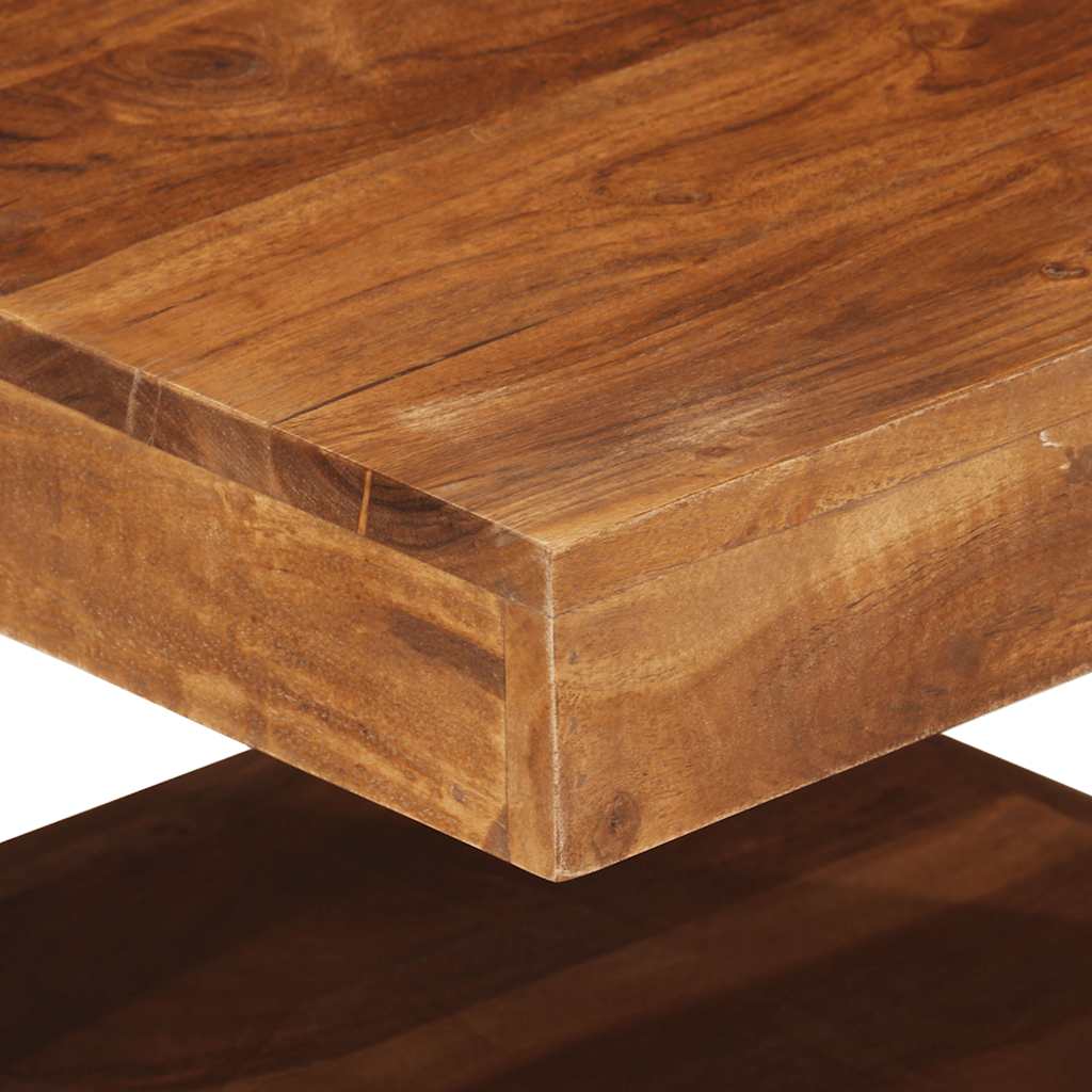vidaXL Couchtisch 45x45x40 cm Massivholz Akazie