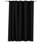vidaXL Verdunkelungsvorhang mit Haken Leinenoptik Anthrazit 290x245 cm