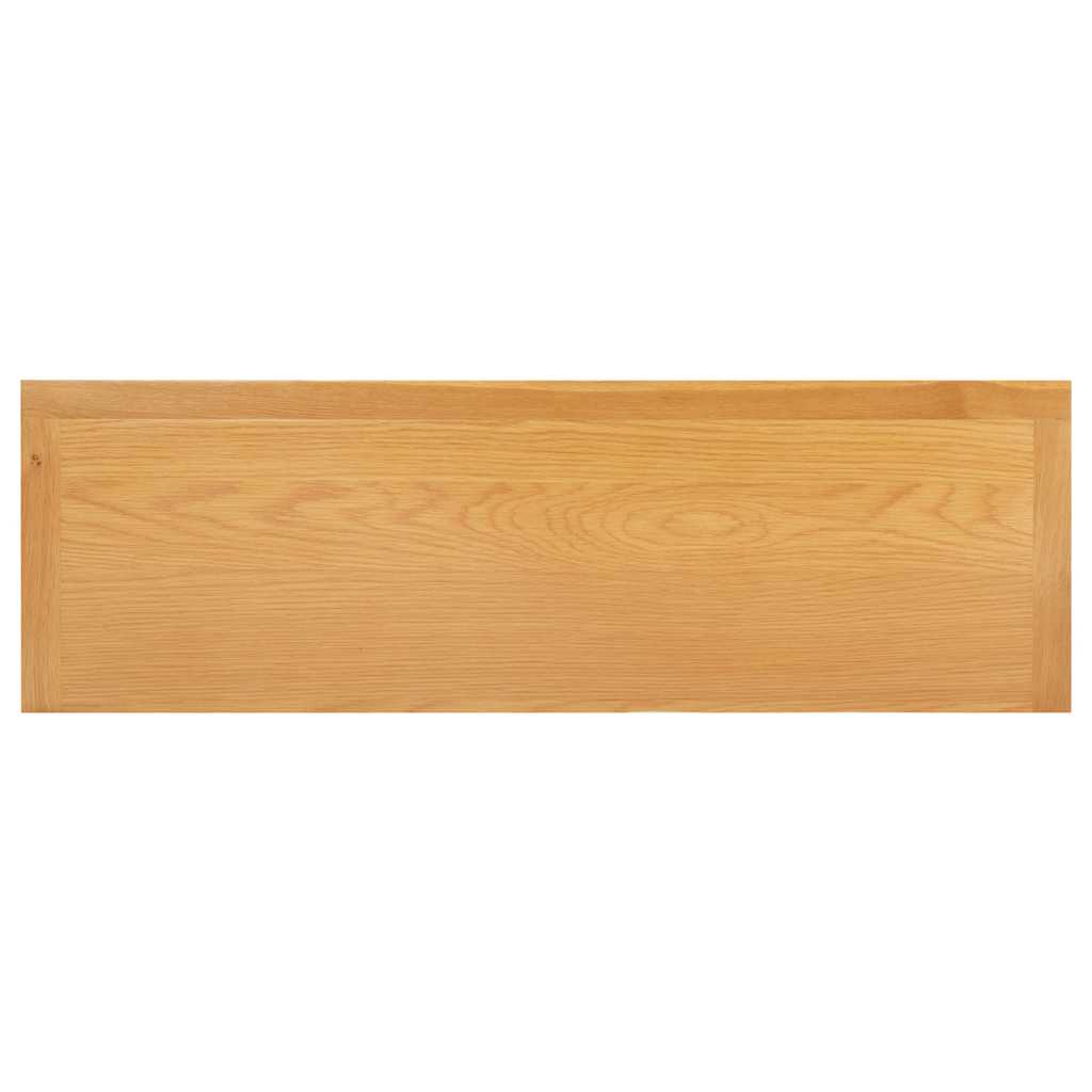 vidaXL Kommode 105x33,5x73 cm Massivholz Eiche