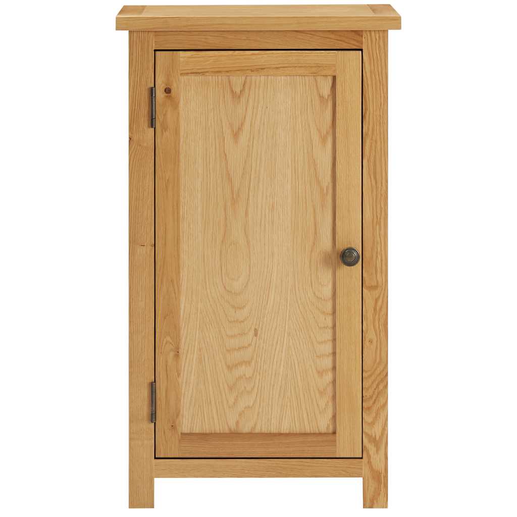 vidaXL Schrank 45x32x85 cm Eiche Massivholz