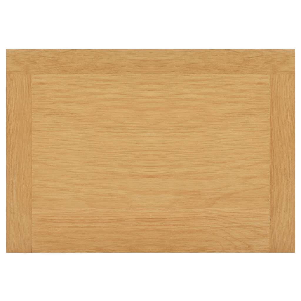 vidaXL Schrank 45x32x85 cm Eiche Massivholz