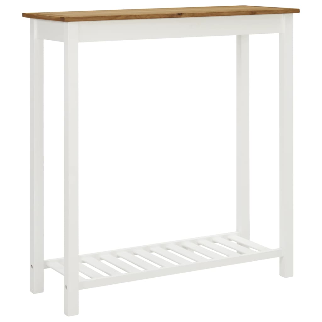 vidaXL Bartisch 100x40x110 cm Massivholz Eiche