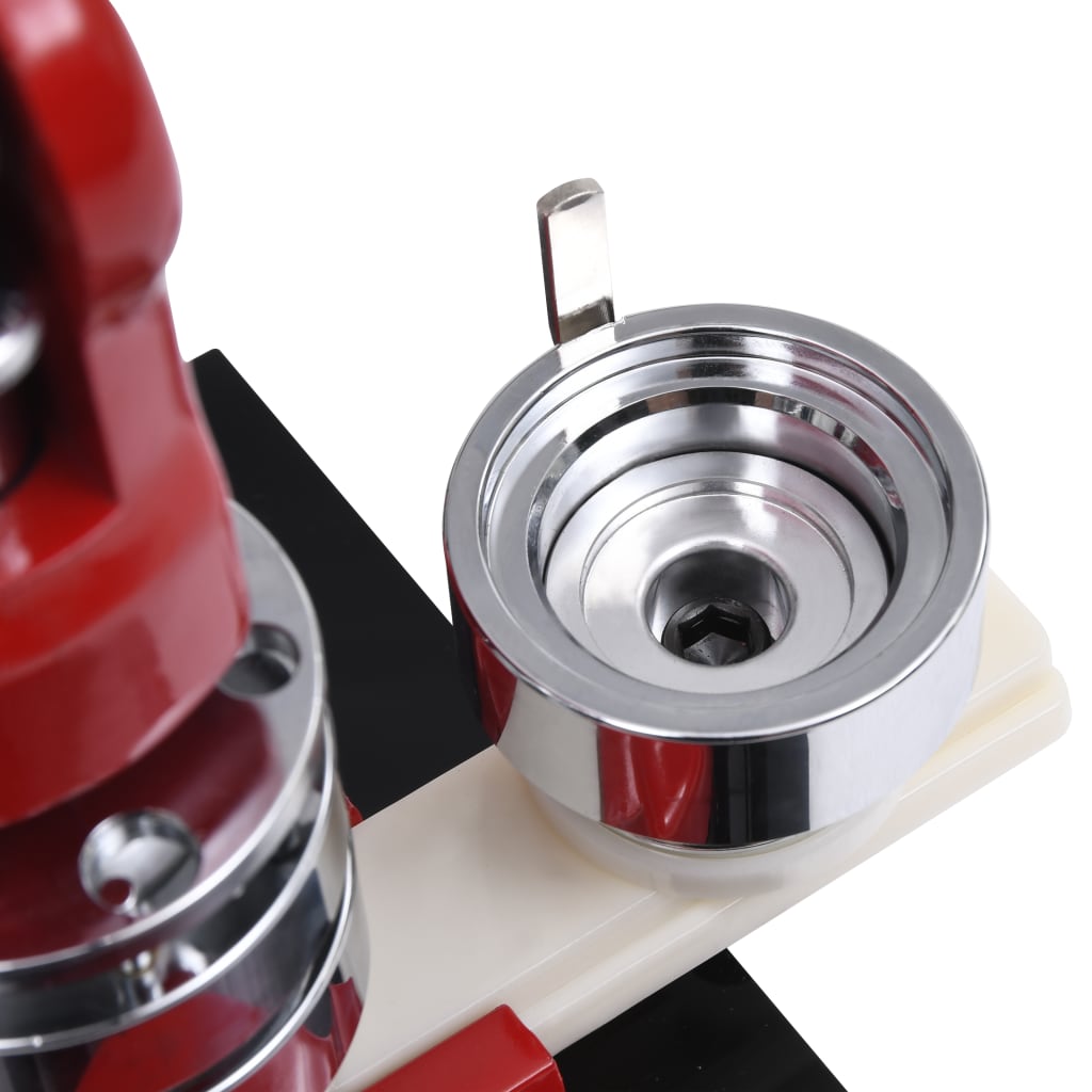vidaXL Buttonmaschine mit Kreisschneider