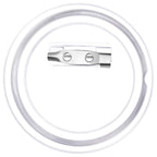 vidaXL Button-Set mit Anstecknadel 100 Stk. Acryl