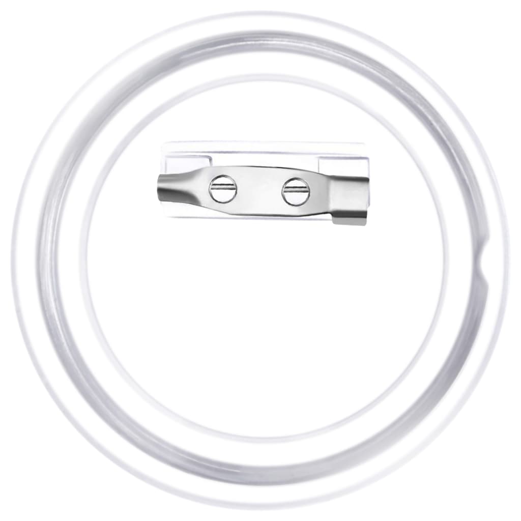 vidaXL Button-Set mit Anstecknadel 100 Stk. Acryl