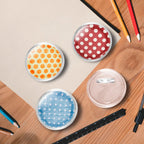 vidaXL Button-Set mit Anstecknadel 100 Stk. Acryl