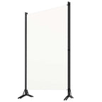vidaXL 3-tlg. Raumteiler Weiß 260x180 cm Stoff