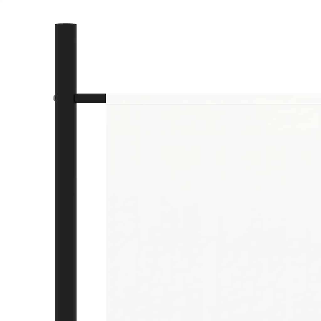 vidaXL 3-tlg. Raumteiler Weiß 260x180 cm Stoff