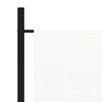 vidaXL 3-tlg. Raumteiler Weiß 260x180 cm Stoff