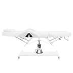 vidaXL Massagetisch Weiß 180x62x(87-112) cm