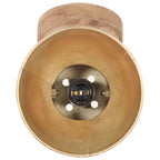 vidaXL Wand-/Deckenlampen Industriestil 2 Stk. Messing 20x25 cm E27